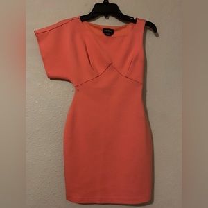 Bebe One Shoulder Mini Dress